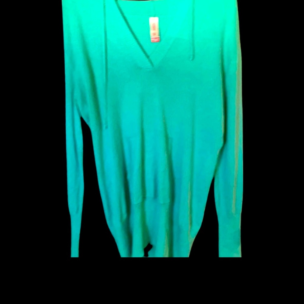 Mint green hoodie 2X